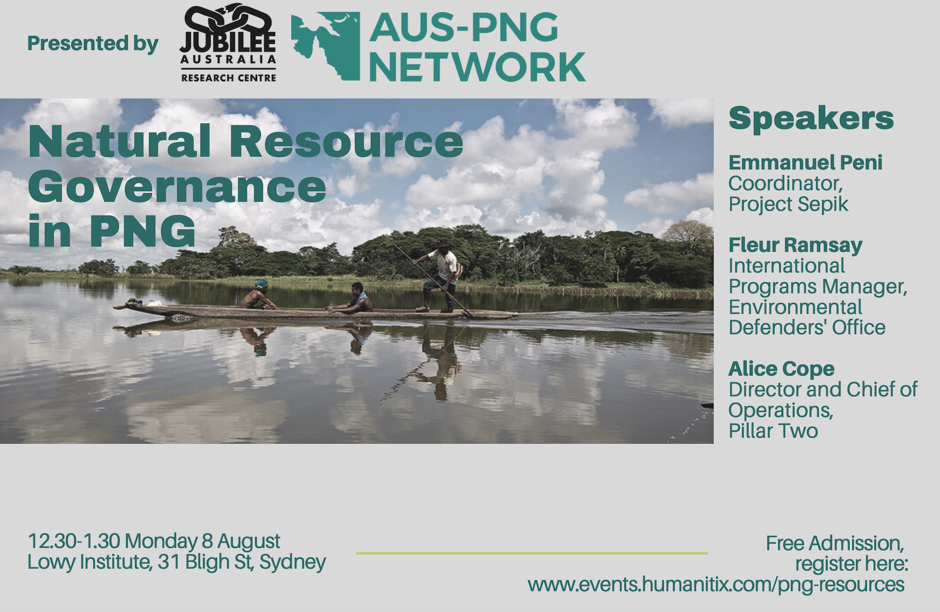 NATURAL RESOURCE GOVERNANCE IN PNG